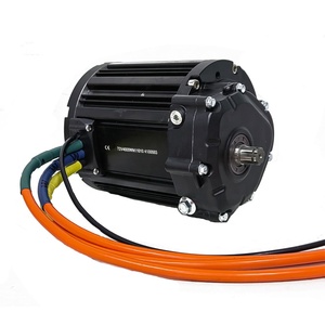 Haute puissance haute efficacité <span class=keywords><strong>QS</strong></span> <span class=keywords><strong>138</strong></span> <span class=keywords><strong>90H</strong></span> V4 4KW 7.5KW moteur d'entraînement moyen avec boîte de vitesses - Product Image 1