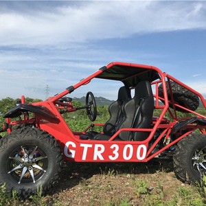 GTR350 2-Seater Off-Road Buggy 300CC Water-Cooled 4-Stroke Gas Engine Adult Racing Go Kart Chain <b>Drive</b> <b>Disc</b> Brake - Product Image 4