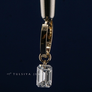 Boucles d'oreilles en or blanc 14 carats avec diamants de laboratoire pour femmes, boucles d'oreilles classiques en diamants, bijoux fins, cadeau de mariage, fournisseur - Product Image 4