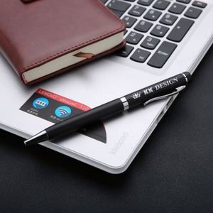 Ensemble cadeau d'affaires personnalisé, porte-clés en cuir PU avec logo personnalisé, porte-cartes et stylos avec impression numérique pour la promotion de la marque d'entreprise - Product Image 3