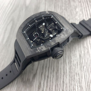High-End RM Style Men is <b>Watch</b> – Skeleton Dial, Titanium <b>Case</b>, Fashion Night-Readable Casual Mechanical Wristwatch - Product Image 2