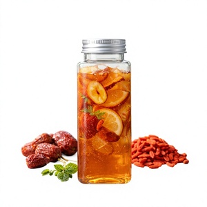 300ml Eco-Friendly PET VD300-33 <b>Bottle</b> Lightweight and Durable Square Beverage Packaging Solution - Product Image 1