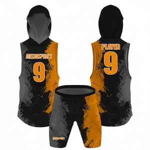 Uniformes 7V7 Drapeau Uniforme de football Nom et numéros de l'équipe personnalisés Uniformes de compression à capuche de football 7V7 - Product Image 1