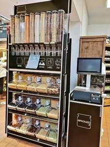 ตู้จ่ายขนมขายส่งแบบจำนวนมาก ตู้จ่ายอาหารออร์แกนิกและอาหารแห้ง ตู้จ่ายเครื่องเทศสำหรับโรงคั่ว - Product Image 1