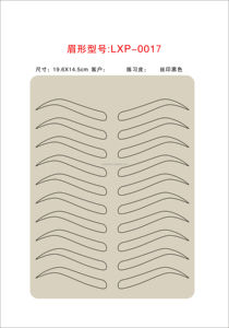 Wenshen OEM feuilles de Latex sourcil sourcil tatouage maquillage Permanent Microblading <span class=keywords><strong>microblanding</strong></span> sourcil tatouage peau - Product Image 2