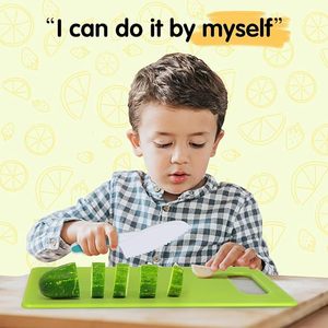 13pcs Real Cooking Mini <b>Kitchen</b> Toy <b>Set</b> Montessori <b>Toddler</b> Knife <b>Set</b> Plastic Real Cooking <b>Sets</b> for Kids - Product Image 2