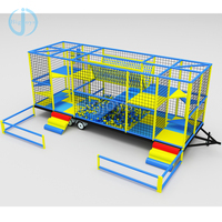 Manège de parc d'attractions portable de grande qualité, pliable, avec remorque