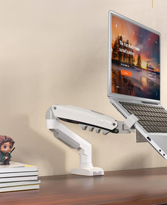 ขาตั้งจอ <span class=keywords><strong>NB</strong></span> NEW <span class=keywords><strong>F80</strong></span> + FP-2 สำหรับจอ 17"-30" / ขาตั้งโน้ตบุ๊ก 10"-17" แบบ 2 in 1 สำหรับตั้งโต๊ะ  ขาตั้งคอมพิวเตอร์แบบหนีบ - Product Image 3