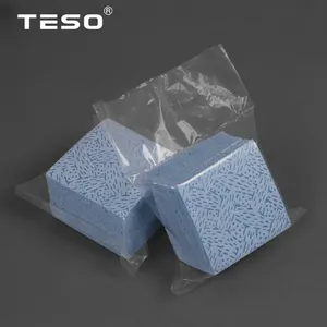 TESO azul 100% PP tejido soplado por fusión limpiador industrial para salas limpias