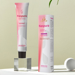 Crème colorante permanente professionnelle pour cheveux, tube de 100 ml, sans ammoniaque, longue durée, couvre les cheveux gris, tous types de cheveux, pour usage en salon, OEM - Product Image 4