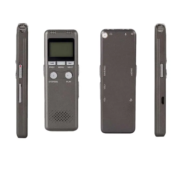 Hot selling Music Smart High Capacity 1600mah Rechargeable Digital Hd Audio Voice Recorder For Students A-b Repeat