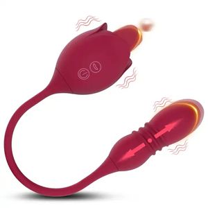 USA vendita calda donne massaggio vaginale stimolatore clitoride vibrare rosa giocattoli del sesso per la masturbazione femminile - Product Image 4