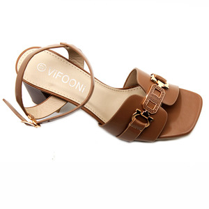 Sandalias de Tacón Alto para Mujer, Nuevo Diseño de Verano, al por Mayor Sandalias de Tacón Alto Retro para Mujer, Fáciles de Poner, con Buenas Ventas. - Product Image 4