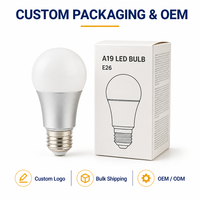 Ampoule LED A19 A60 AC120V Dimmable Sans Scintillement 7W 8W 9W 2700K 6500K Température de Couleur Lampe LED pour Usage Domestique