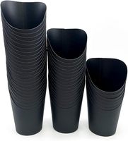 Assiette à frites, gobelet à collation en papier, support alimentaire pour fête, plat à gaufres et pop-corn, cône alimentaire, gobelet à frites en papier, gobelets jetables, gobelets à café