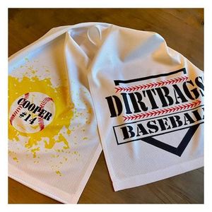 Serviette rafraîchissante personnalisée pour équipe de baseball, cadeau sportif personnalisé, logo personnalisé pour la ligue All-Star, commandes en gros - Product Image 1