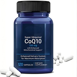 Cápsulas Veganas de Coenzima OEM/ODM, 120 Cápsulas, Mejora la Salud del Corazón, Anti Fatiga, Antioxidante, Coq10 en Cápsulas Blandas, Vitaminas para Adultos - Product Image 1