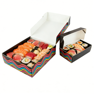 Cajas de Embalaje para Sushi, Panadería, Donuts, Pasteles y Galletas, Ecológicas, para Llevar, Venta al Por Mayor de Fábrica China - Product Image 2