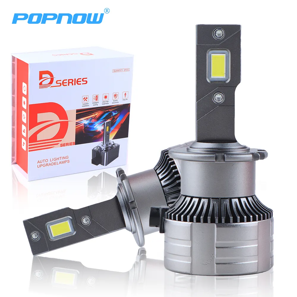 80W Auto LED Headlamp Bulb 18000LM D Series Original Plug and Play Car Headlight D1S D2S D3S D4S D5S D8S