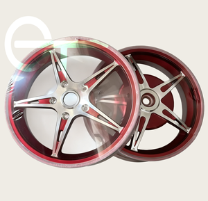 Roues CNC Vespa pour l'Asie du Sud-Est - 12*3.0J Résistantes aux températures tropicales - Product Image 1