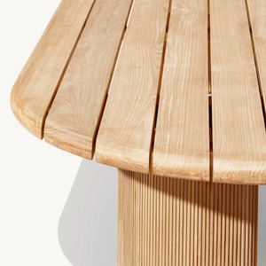 Sang Trọng Ngoài Trời Vườn Hình Chữ Nhật Bằng Gỗ Bàn Ăn Rắn Tếch <span class=keywords><strong>Wook</strong></span> Bàn Cà Phê Cho Khách Sạn Nhà Hàng - Product Image 2