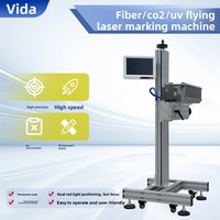 Machine de codage laser entièrement automatique pour sacs alimentaires, codage de la date d'expiration, marquage haute vitesse, sans consommables, longue durée de vie