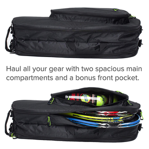 Sports Tennis Bag 6 Racquet Custom <b>Backpack</b> Tennis Bag With Shoulder Handle Men Women Badminton Racket Carry Bag - Product Image 3