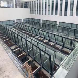 Sistema de <span class=keywords><strong>Techo</strong></span> Corredizo Automático de Aleación de Aluminio Eléctrico para Sótanos, Instalación Vertical Fácil en <span class=keywords><strong>Techo</strong></span> Suspendido - Product Image 2