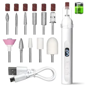 Máquina Eléctrica 2 en 1 para Uñas y Lámpara UV Recargable, Pulidora Portátil de Uñas, Lima Eléctrica para Manicura, Gel y Acrílico - Product Image 1