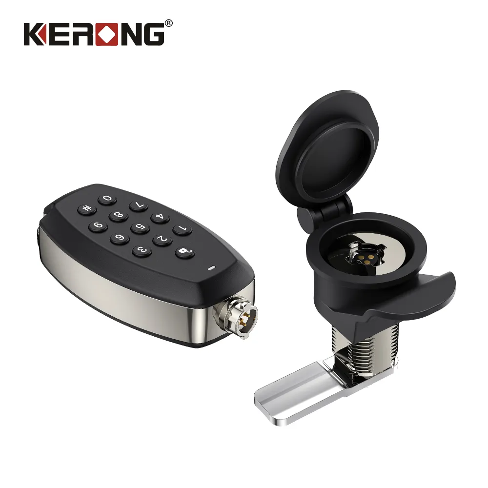 Kerong - Sistema de gerenciamento de alta durabilidade, desbloqueio passivo, bloqueio inteligente de câmera para caixa de medidor de gravação