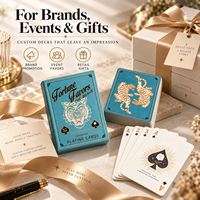 Cartes à Jouer Personnalisées Haut de Gamme Imprimées sur Mesure – Direct Usine – Jeu de Poker – Cadeaux d'Entreprise et Divertissement Ludique pour Petites Entreprises – Faible MOQ