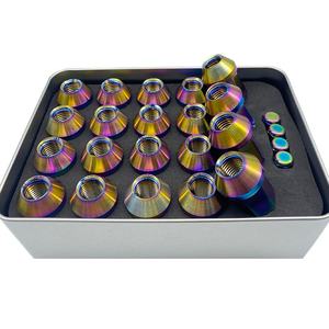 Écrous et boulons de roue en alliage de titane M12 M14 de qualité supérieure - Trous aveugles/à traverser adaptés aux modèles Toyota et Jeep Wrangler - Product Image 2