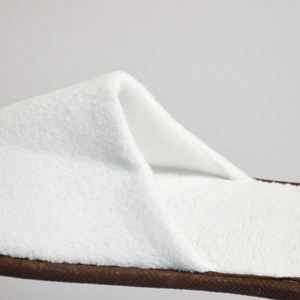 Zapatillas de hotel de 5 estrellas de lujo personalizadas con logotipo personalizado zapatillas desechables suaves antideslizantes para habitación de invitados - Product Image 6