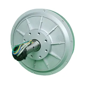 Turbina aerogeneradora, Motor Axial Vertical de 5Kw, 220V, imán permanente, 1Kw, 10Kw, 150Rpm, generador sin núcleo