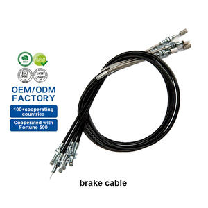 Motorremkabel 1,2 m Veiligheidsgecoat flexibel roestvrij staal Ultralicht, duurzaam voor alle motorfietsen - Product Image 1