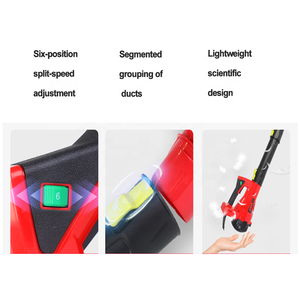 เครื่องเป่าลมไฟฟ้า Ananke Tools AC สำหรับเป่าใบไม้ ทำความสะอาดสวน เป่าหิมะ กวาดใบไม้ - Product Image 4