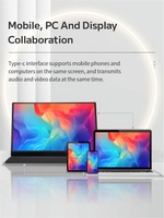 Écran portable simple/double de 15,6 pouces, extension d'écran d'ordinateur portable, FHD 1080P IPS USB C, triple moniteur pour ordinateur portable, jeux, travail