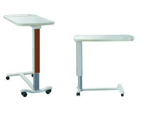 Nhà Máy Movable <span class=keywords><strong>ABS</strong></span> Nhựa Thiết Bị Bệnh Viện Dịch Vụ Y Tế <span class=keywords><strong>OverBed</strong></span> Bảng Với Bánh Xe - Product Image 4