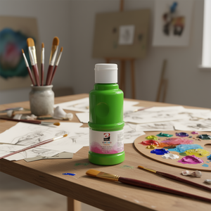 Acquerello Verde Chiaro TEMPERA VERDE CLARO, Medium per Pittura su Carta - Product Image 3