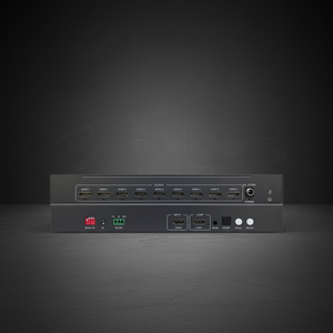 Combinateur vidéo 4K de qualité industrielle pour salle de contrôle, 9 sorties <span class=keywords><strong>HDMI</strong></span>, synchronisation audio 180° °   Fonction de rotation - Product Image 1