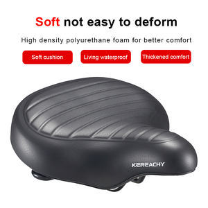 KEREACHY <span class=keywords><strong>selle</strong></span> <span class=keywords><strong>de</strong></span> vélo rétro personnalisée en usine <span class=keywords><strong>selle</strong></span> <span class=keywords><strong>de</strong></span> vélo électrique coussin <span class=keywords><strong>de</strong></span> siège <span class=keywords><strong>de</strong></span> VTT souple super large - Product Image 4