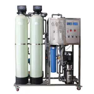 Trattamento dell'addolcitore dell'acqua del filtro ad osmosi inversa delle acque sotterranee 250l/h o sistema automatico di purificazione dell'acqua