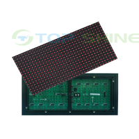 Module d'affichage LED numérique pour panneau publicitaire extérieur DIP546 rouge, blanc, bleu, vert, jaune P10 P12.5 P20 P16 32x16 points