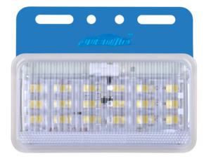 28个发光二极管安全警告侧灯卡车通用车灯侧标志灯24V 12V 126X105X19mm毫米 - Product Image 3