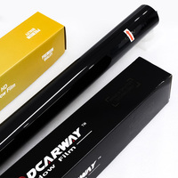 Goodcarway CS75 - Lámina de Protección Solar para Ventanas Delanteras de Cerámica de Color Original, Duración de 5 Años, Alto Aislamiento Térmico, Protección UV Total