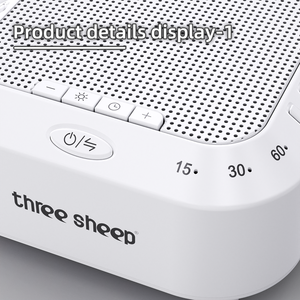 Máquina de Ruido Blanco con Batería, 32 Sonidos Relajantes, Luz Nocturna para Bebés y Adultos - Product Image 5