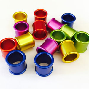 Nuove Anelli Colorati in Alluminio per Zampe di Uccelli, Anelli per Piccioni da Corsa 12mm Impermeabili e Antiurto con Incisione Laser 2025 - Product Image 3