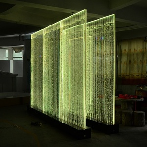 Nhà Máy Giá Tùy Chỉnh Trang Trí Đám Cưới LED Bong Bóng Nước Tường Đài Phun Nước Nền Đám Cưới - Product Image 3