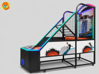 Fabricant de machines de basket-ball d'arcade, LED Pop-a-Shot, OEM, ODM, thème personnalisé