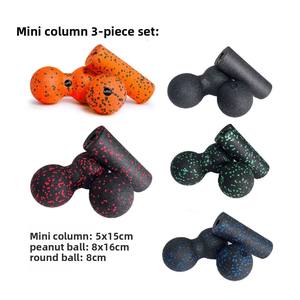 Ensemble de trois rouleaux creux en mousse EPP pour fitness, yoga, rééducation et relaxation musculaire - Product Image 6